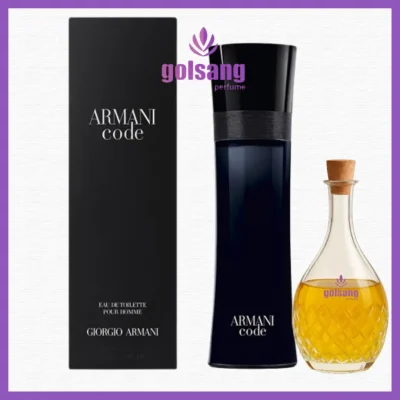 عطر آرمانی کد ادکلن جورجیو آرمانی کد مردانه _ بلک کد Giorgio Armani Code